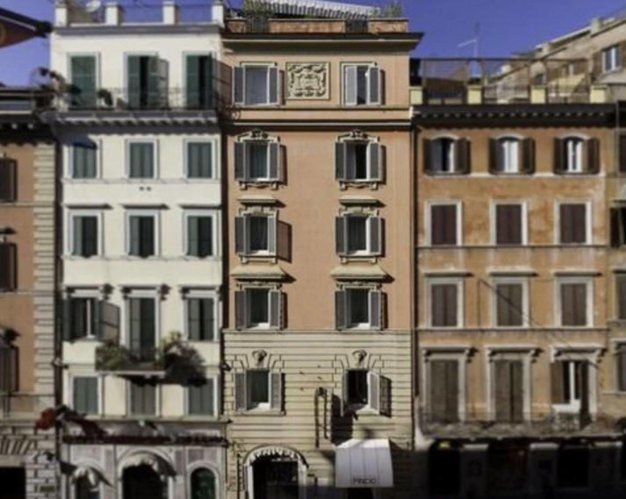 Smart Hotel Pincio Rom Exteriör bild