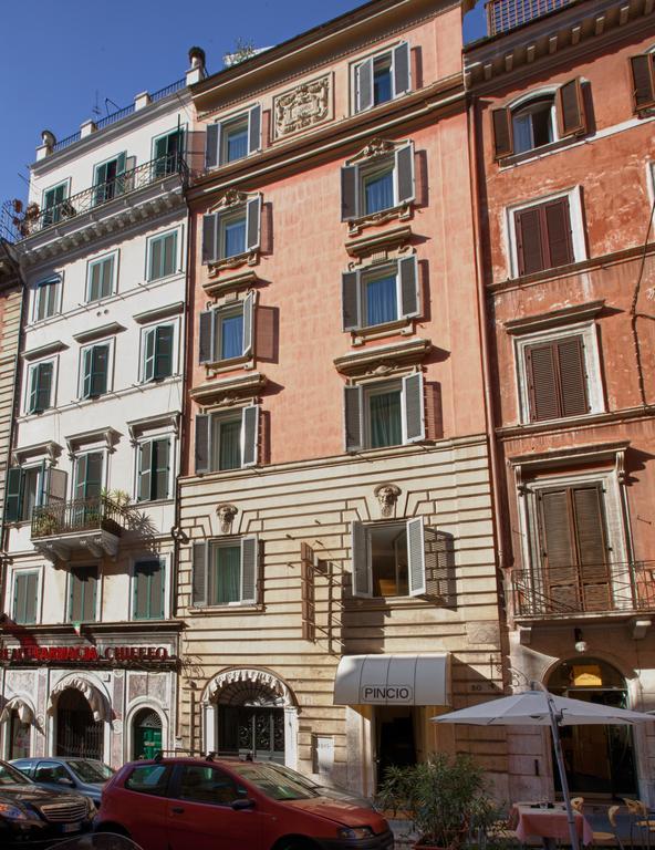 Smart Hotel Pincio Rom Exteriör bild