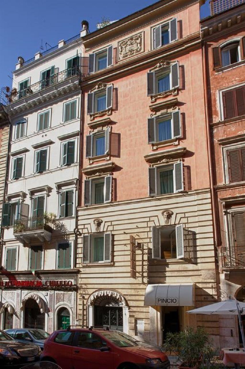 Smart Hotel Pincio Rom Exteriör bild